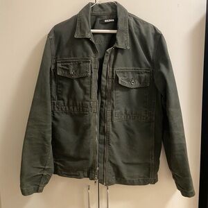 Men’s Baldwin Green Canvas Jacket